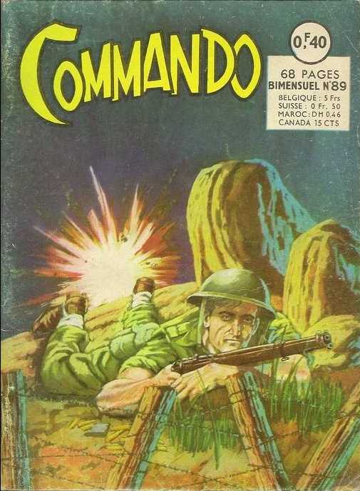 Scan de la Couverture Commando n 89